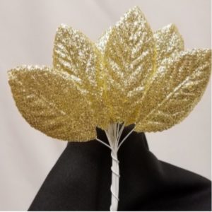 GOLD CORSAGE LEAVES
