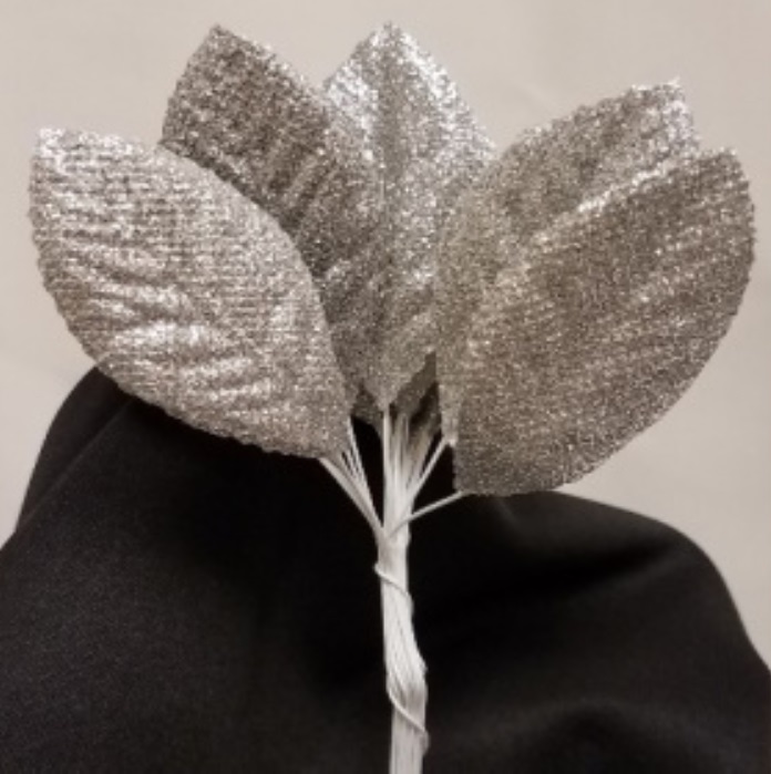 SILVER CORSAGE LEAVES