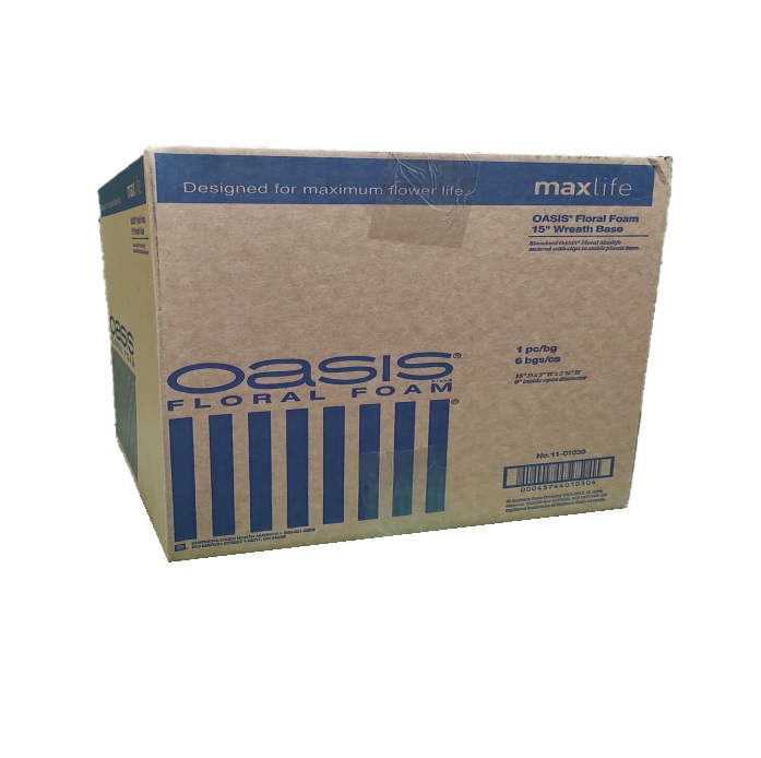 OASIS WREATH/15"/CASE