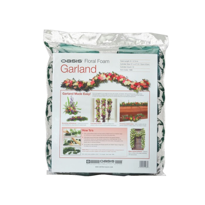 OASIS FLORAL FOAM GARLAND/ 9Ft