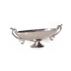 NICKLE TROPHY OVAL BOWL / 22"