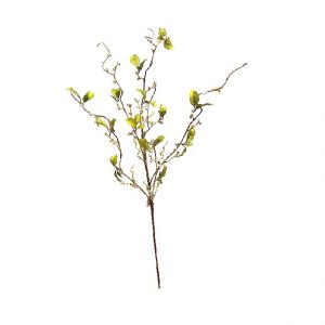 CREAM & GREEN BERRY LEAF SPRAY / 42"