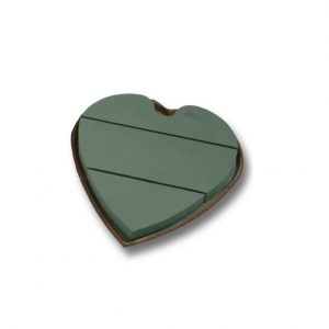 Solid Oasis Heart w/paper mache / 18"