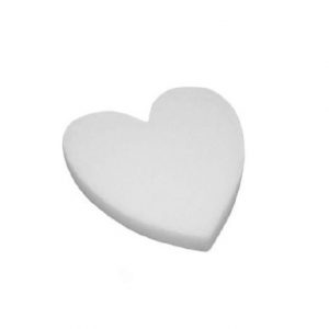 SOLID HEART STYROFOAM / 18"