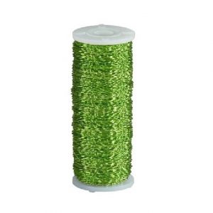 GREEN BULLION WIRE/28G 459FT