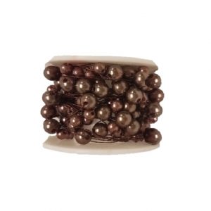BROWN BEADED WIRE/26FT