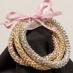 GOLD/SILVER/ROSE GOLD STACKABLE BRACELET