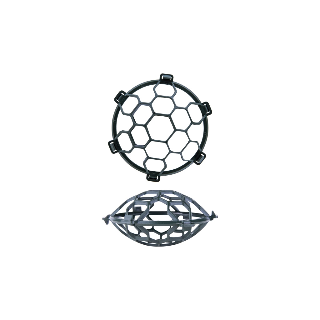 FLOWER PILLOW GREEN / 4" PK x12