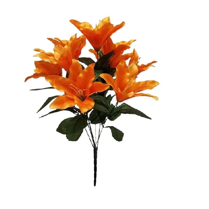 GOLD DAY LILY BUSH x 9 stems