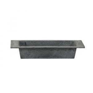 BLACK SLATE RECTANGLE SLATE/ 9.5"