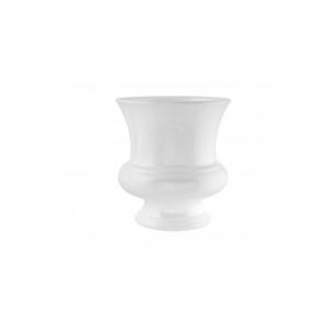 WHITE DESIGNER URN/9.5"