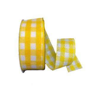 DAFFODIL wHITE BUFFALO PLAID/50YDS