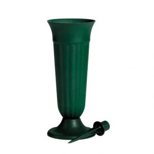 GREEN TRINITY URN/10"