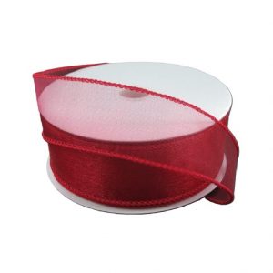 BEAUTY SHEER WIRED RIBBON/1.5"