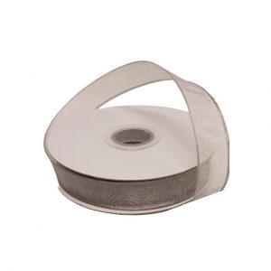 SILVER SHEER/WIRED/5/8"