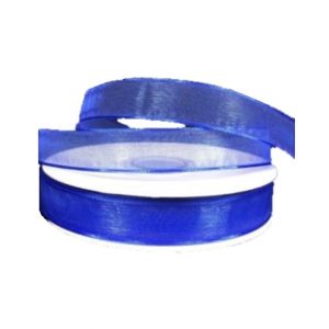 ROYAL BLUE SHEER WIRED/5/8"