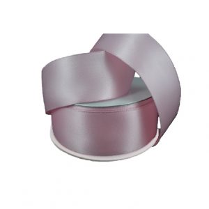 PINK DOUBLE FACED SATIN/WIRED/1.5"