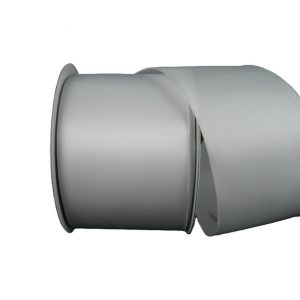 WHITE DOUBLE FACED SATIN/WIRED