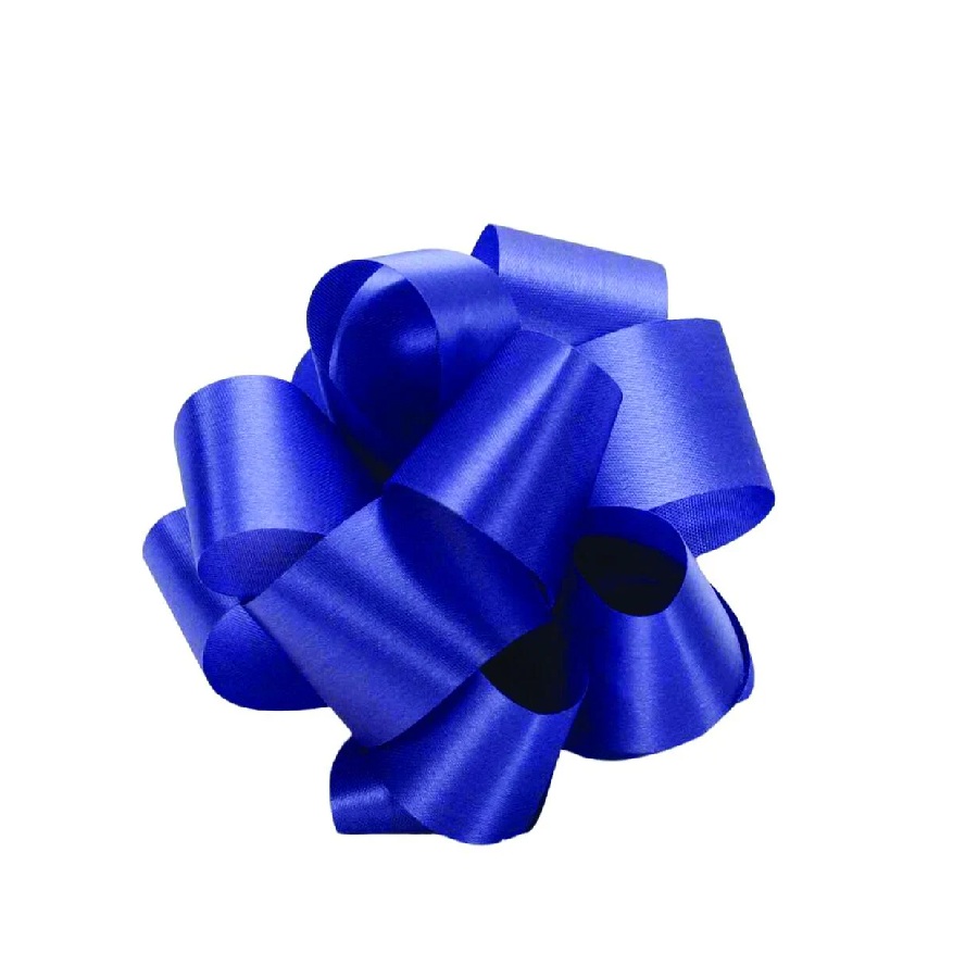 BLUE ACETATE SATIN/1.5"