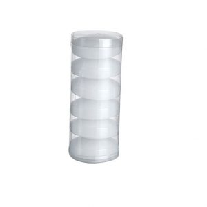 WHITE FLOATING CANDLE/3"