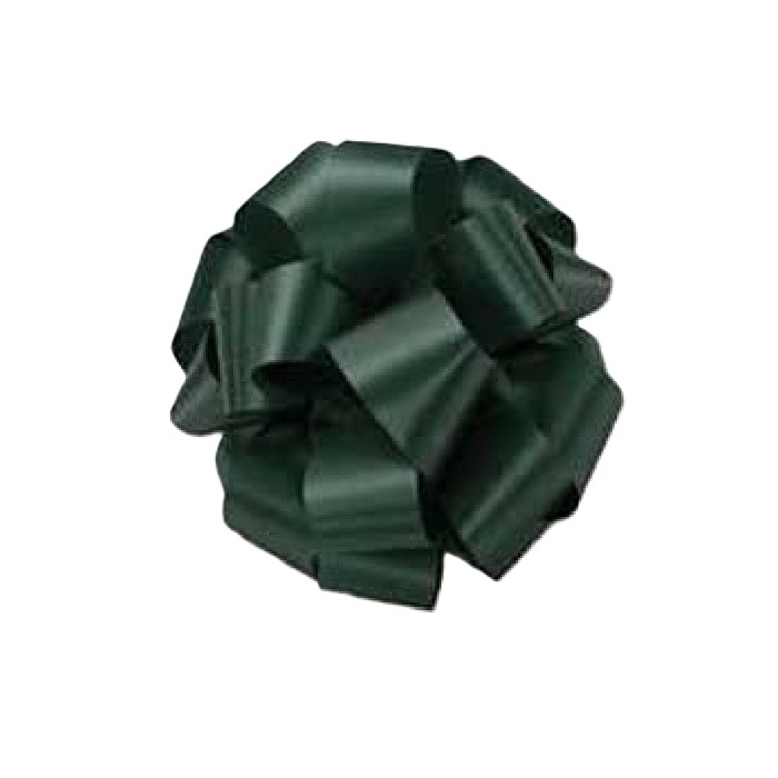 HUNTER GREEN ACETATE SATIN/1.5"