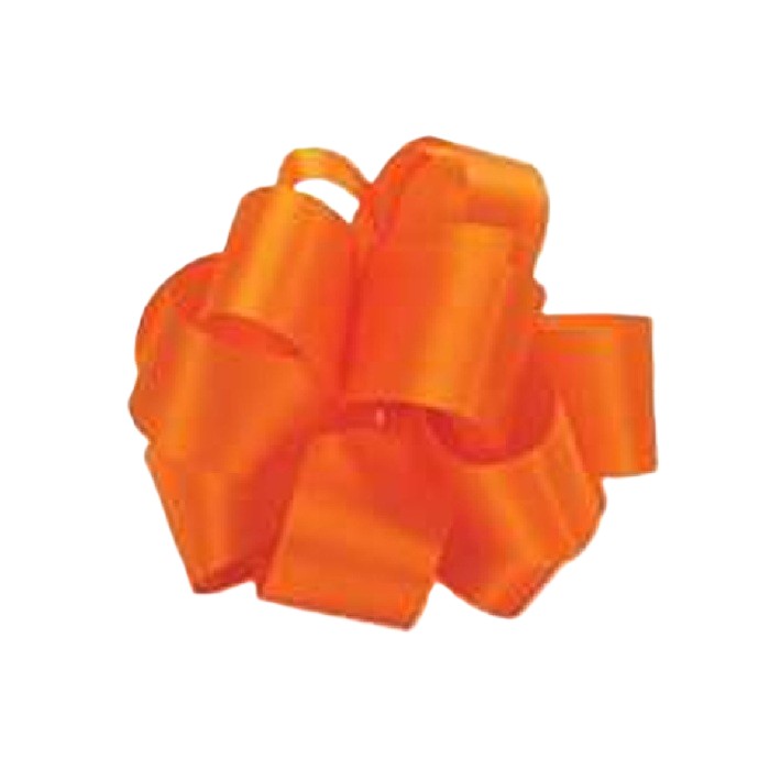 ORANGE ACETATE RIBBON/5/8"