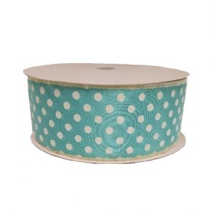 AQUA POLKA DOT/ 50YD