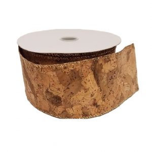 CORK W/GOLD EDGE /10yd