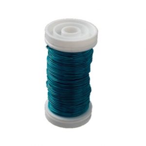 TURQUOISE METALLIC WIRE/24G