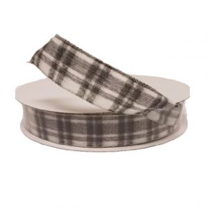 GREY-WHITE BRUSHED JOSH PLAID/ 10 yds