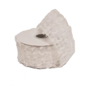 WHITE SNOW FLOCKED NET/2.5"