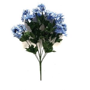 PERWINKLE CORNFLOWER BUSH x 15 Stems