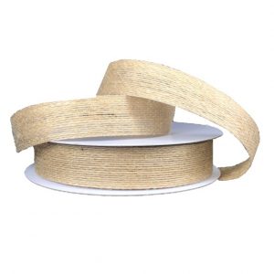 NATURAL BURLAP JUTE /7/8"