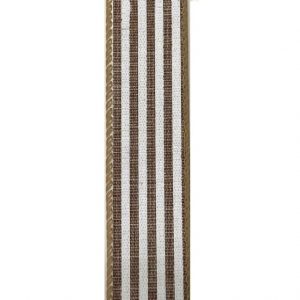 NATURAL & WHITE CABANA STRIPES