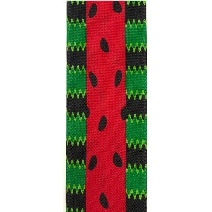 GREEN-RED WATERMELON STRIPES