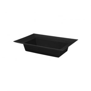 BLACK RECTANGLE BOWL
