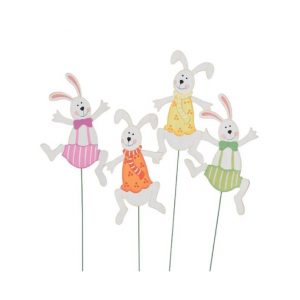 WOODEN JUMPING RABBIT