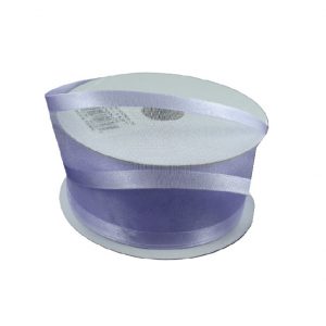 LAVENDER SHEER/SATIN RIBBON/1.5"