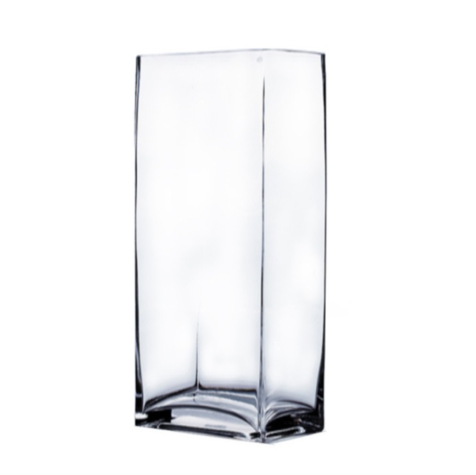 RECTANGLE VASE/3x4x8"