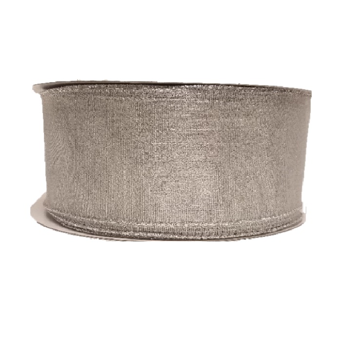 SILVER SHEER METALLIC/2.5"