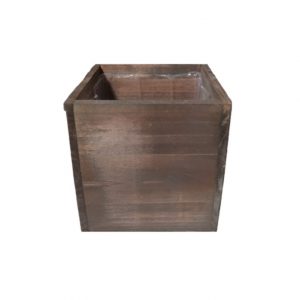 BROWN / WOOD BOX /4"
