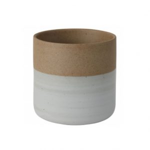 BICOLOR ROONEY POT / 6.75"