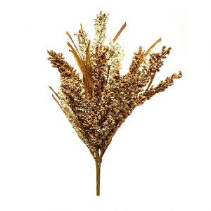 BEIGE & PECAN HEATHER BUSH