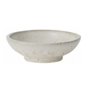 WHITE DIVVY BOWL  11.5"