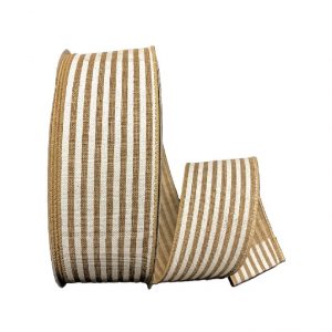NATURAL LINEN/WHITE CABANA STRIPES/50