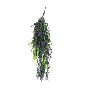 HANGING LAVENDER VINE WITH GRASS BUSH