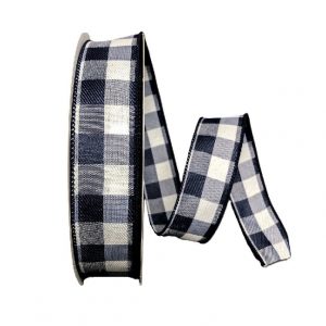 NAVY/WHITE BUFFALO PLAID/50YDS
