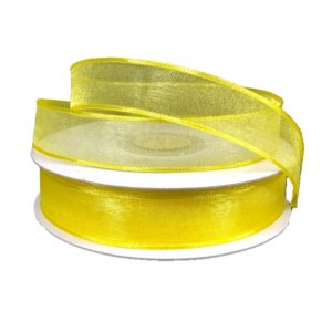 DAFFODIL SHEER WIRED/5/8"