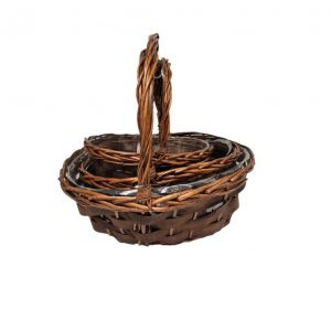 OVAL WILLOW BASKET