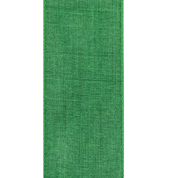 EMERALD GREEN LINEN/2.5"